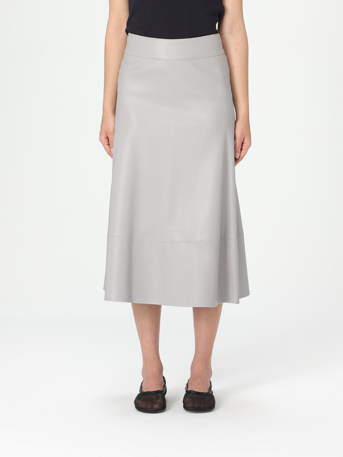 Mm Max Mara Skirt Woman Color Grey In グレー