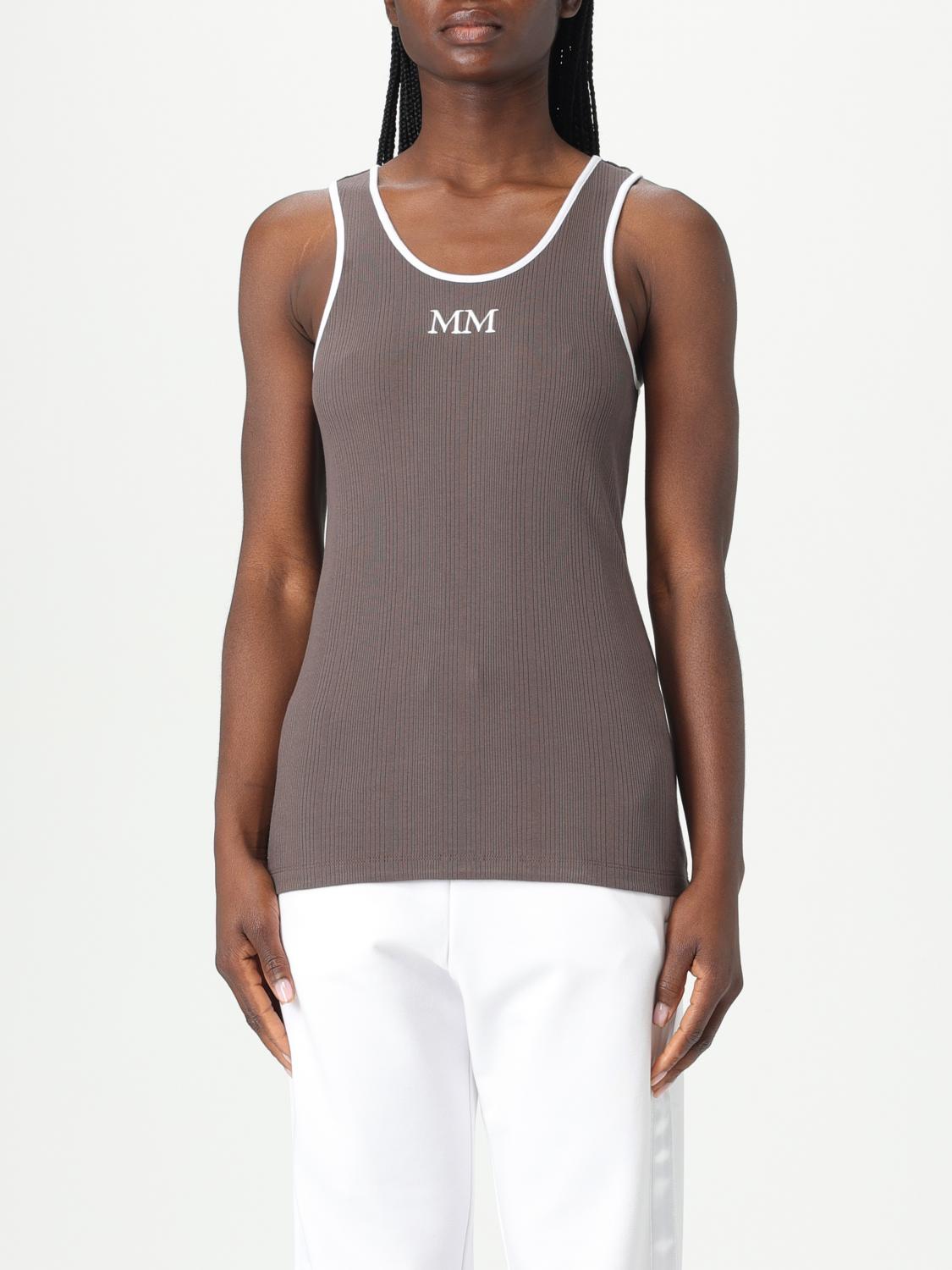 Mm Max Mara Top  Woman Color Mud In マッド