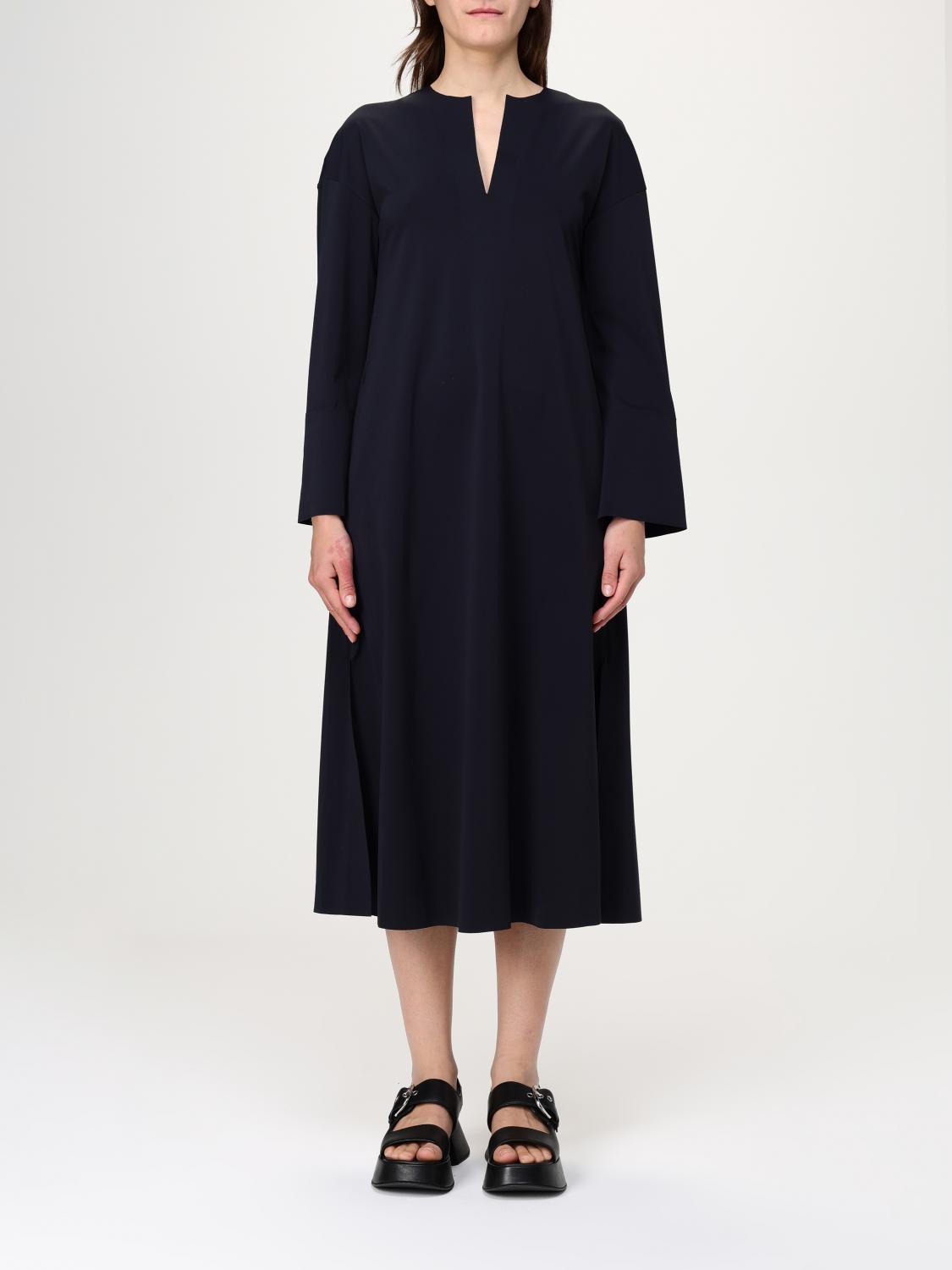 Mm Max Mara Dress Woman Color Blue In ブルー