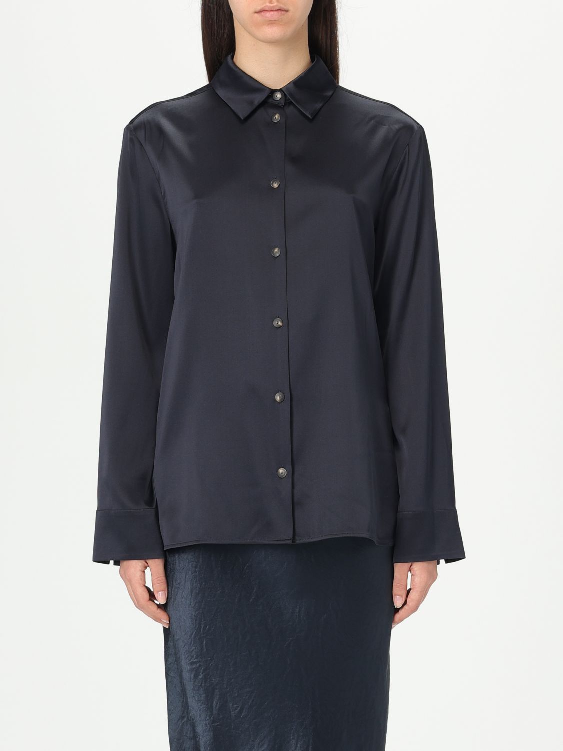 Mm Max Mara T-shirt Woman Color Blue In ブルー