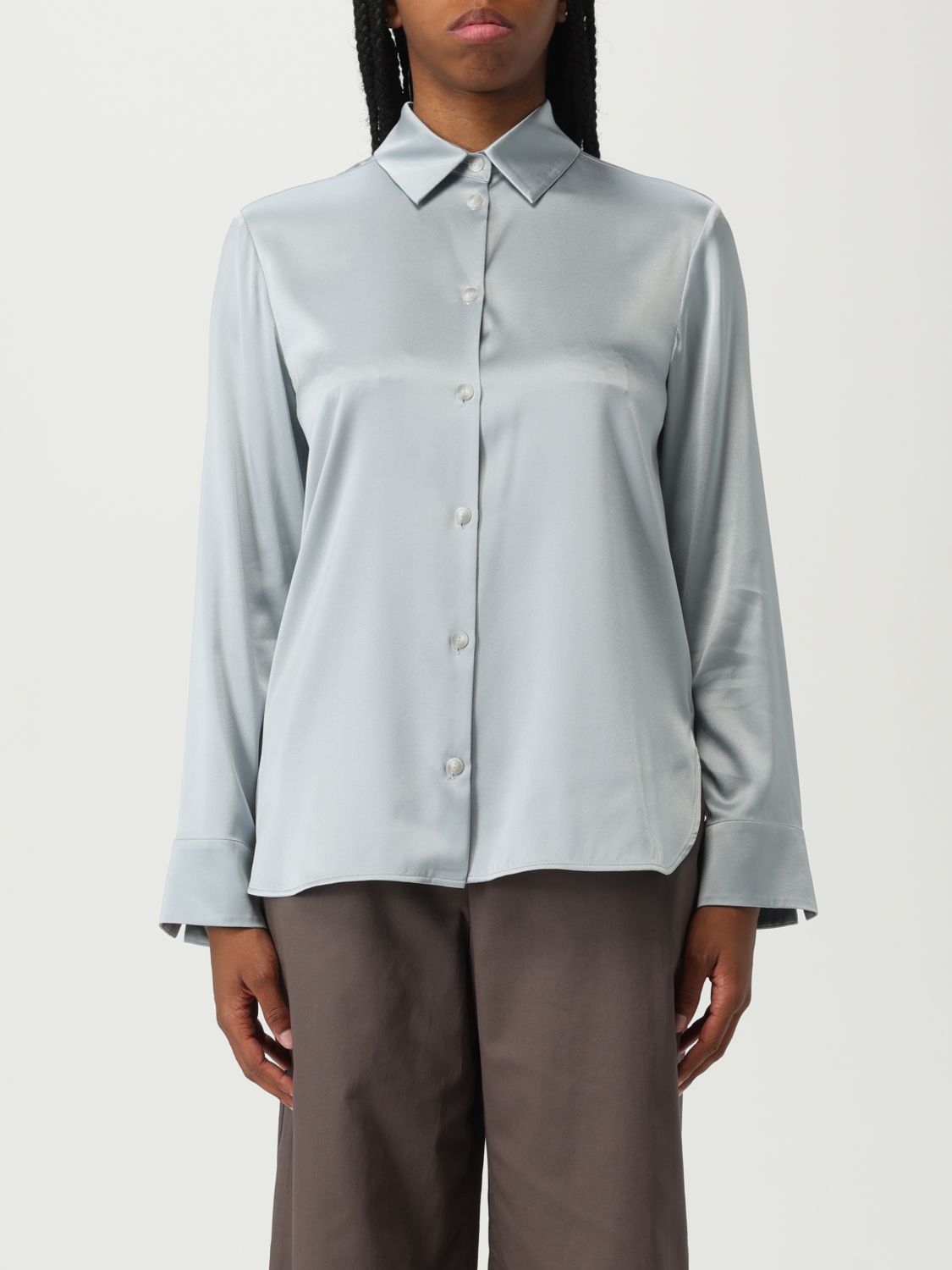 Mm Max Mara Hemdbluse Damen Farbe Blau 1 In Blue