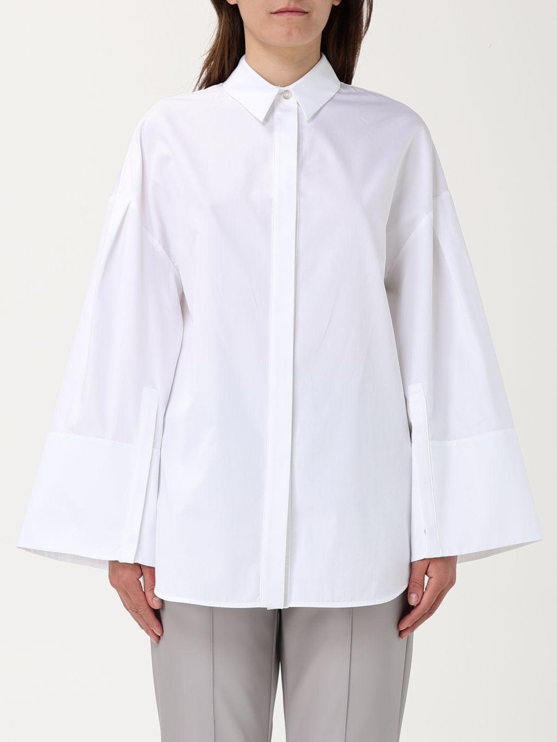 Mm Max Mara T-shirt Woman Color White In ホワイト
