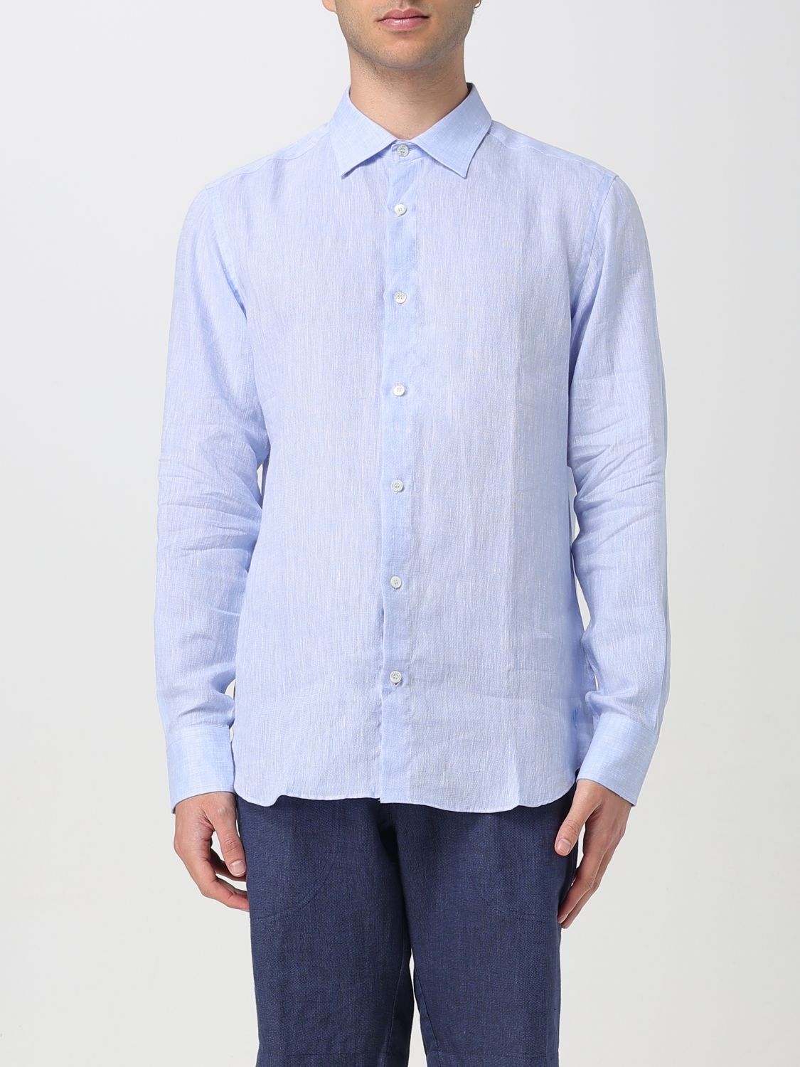 Kampos Shirt  Men Color Sky Blue