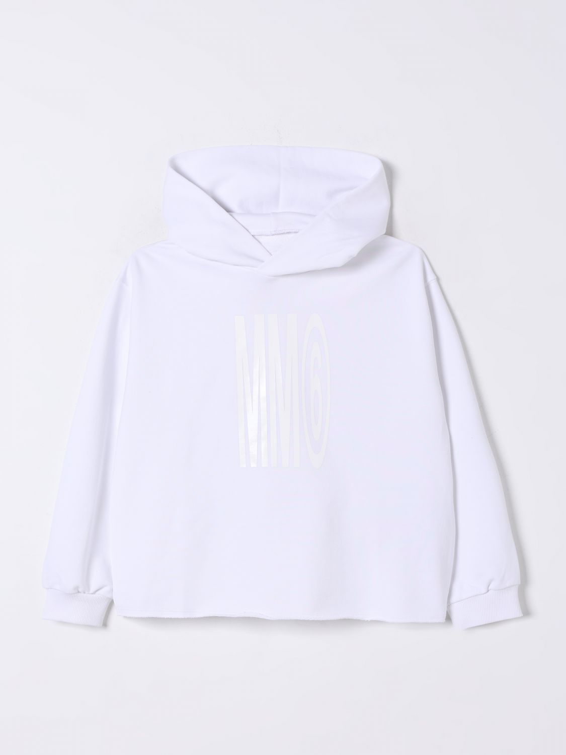 MM6 MAISON MARGIELA Sweater Kids color White　MM6 MAISON MARGIELA セーター キッズカラー ホワイト MM6