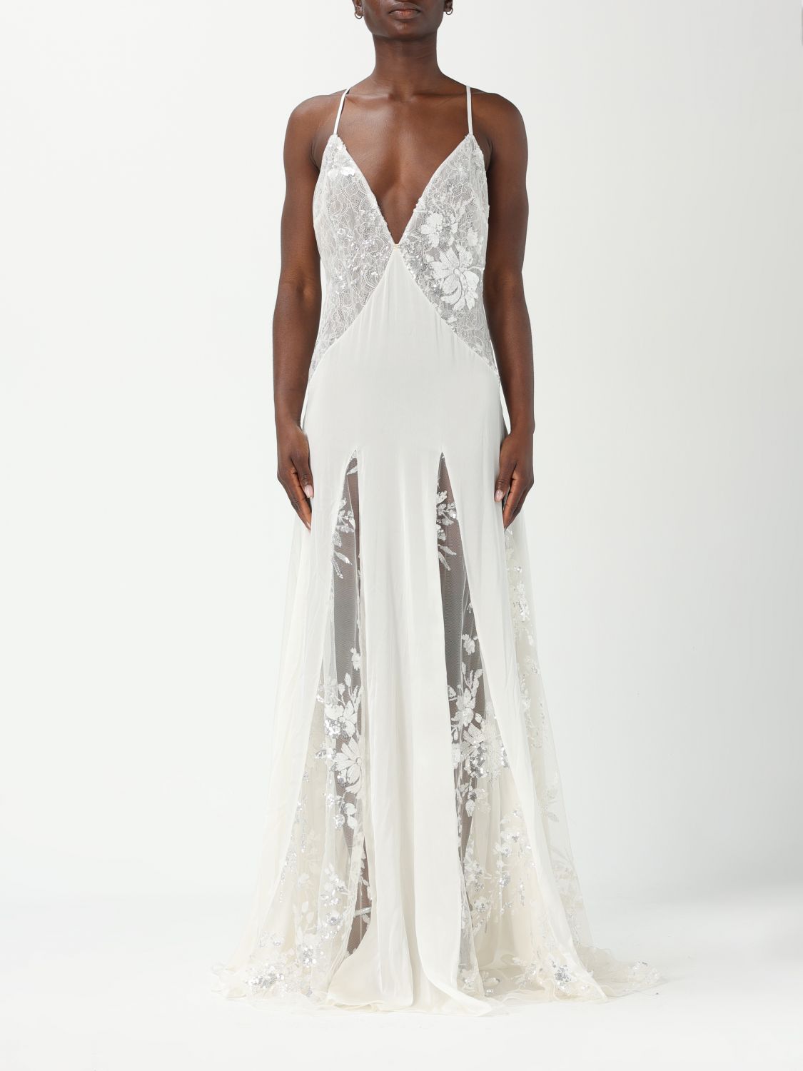 Elisabetta Franchi Dress  Woman Color White