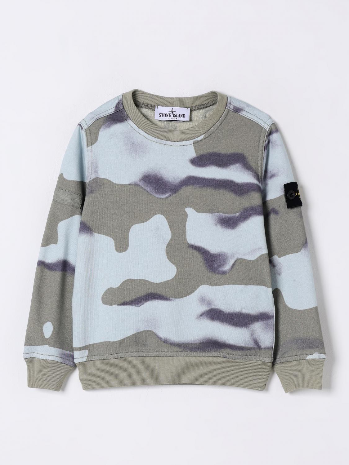 Stone Island Reversible Sweatshirt In Blue