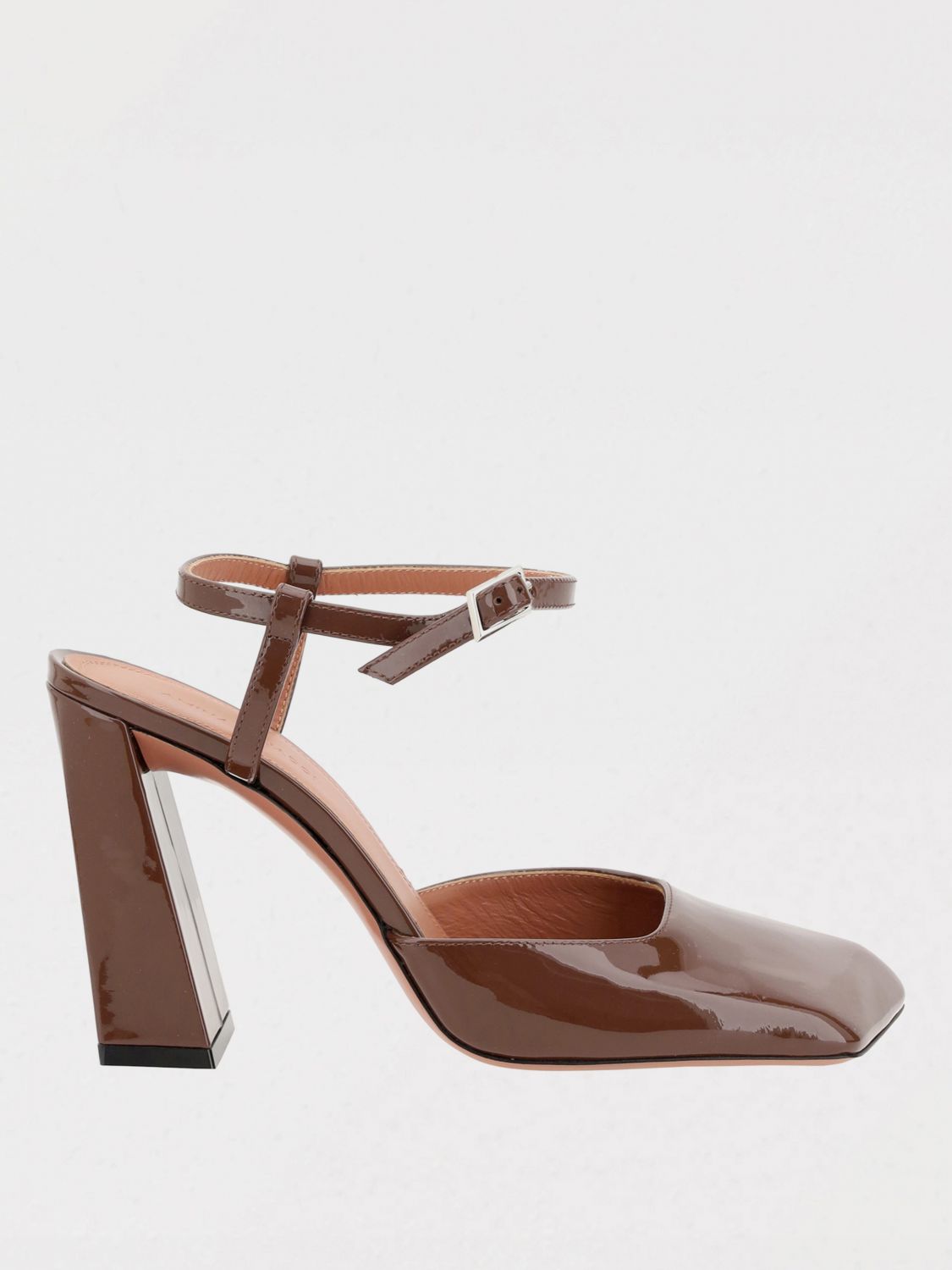 AMINA MUADDI HIGH HEEL SHOES AMINA MUADDI WOMAN COLOR BROWN G89026032