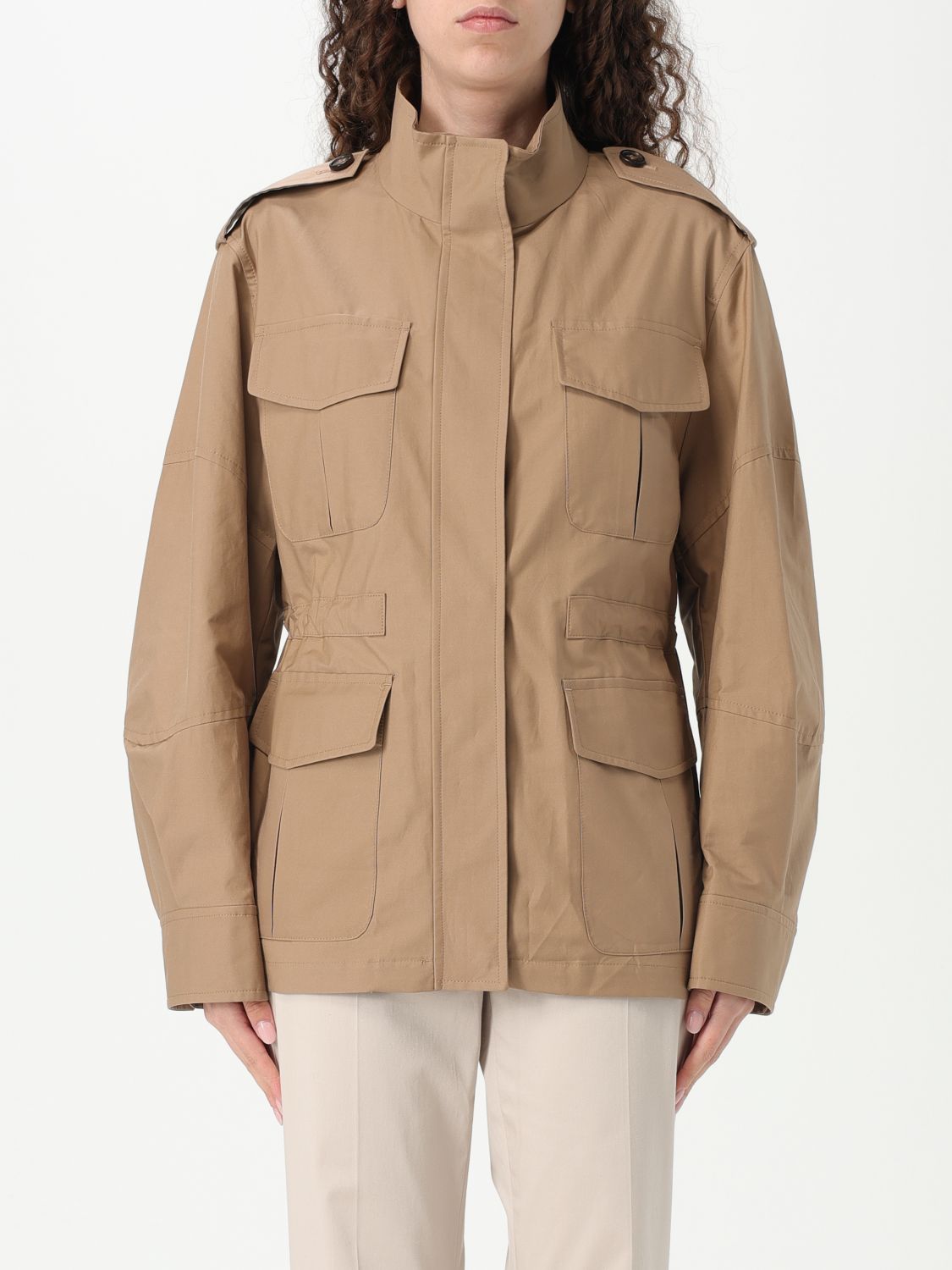 Shop 's Max Mara Jacket Woman Color Brown