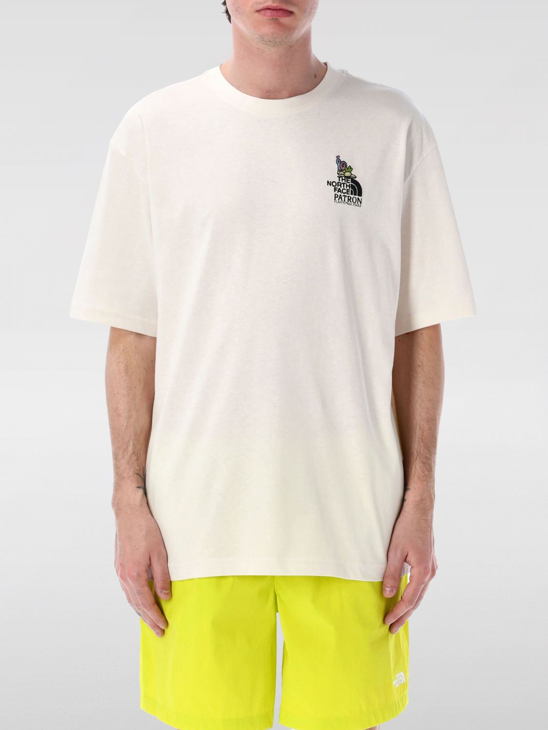 THE NORTH FACE T-SHIRT THE NORTH FACE MEN COLOR WHITE G89185001