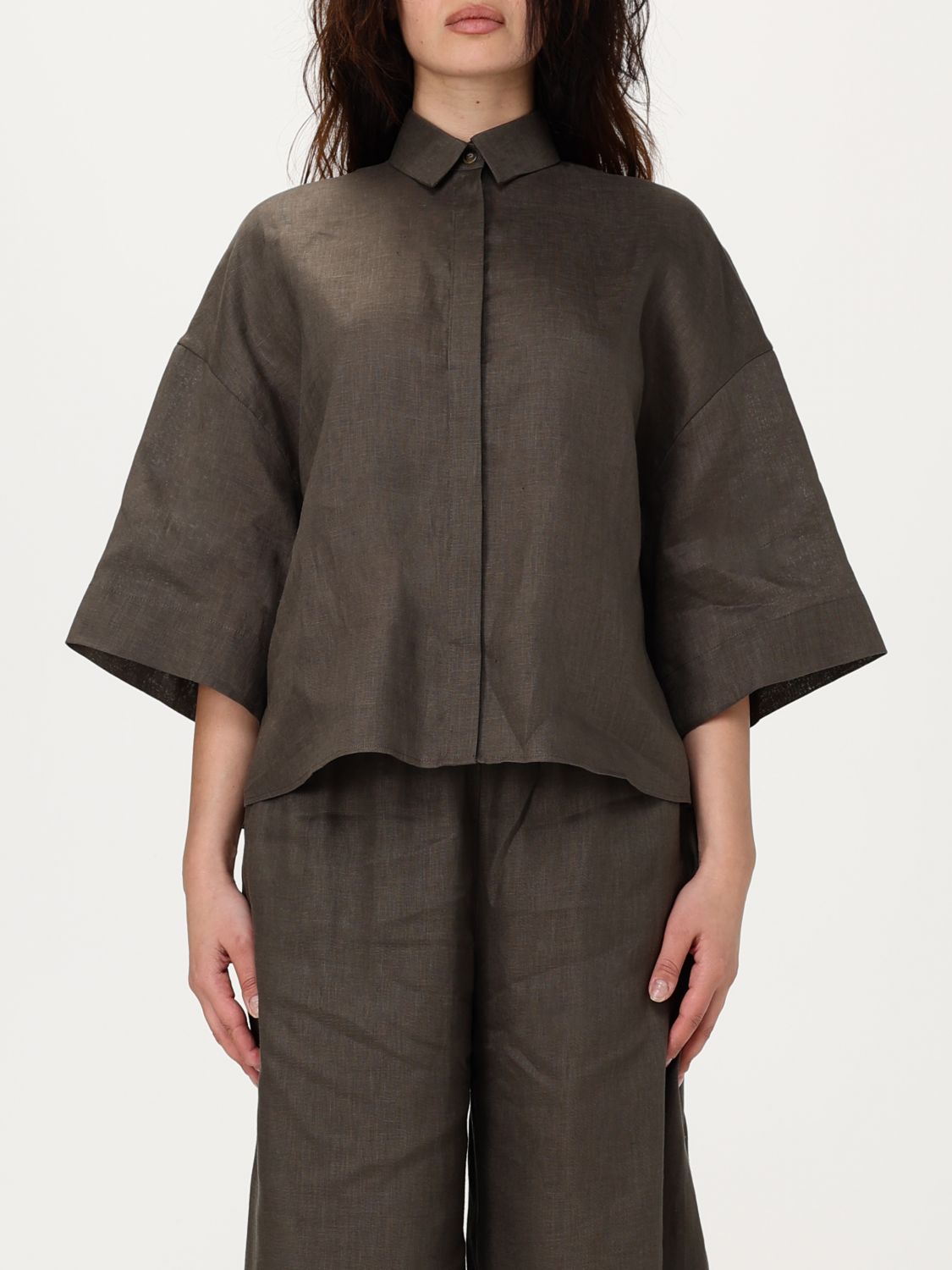 Mm Max Mara T-shirt  Woman Color Green