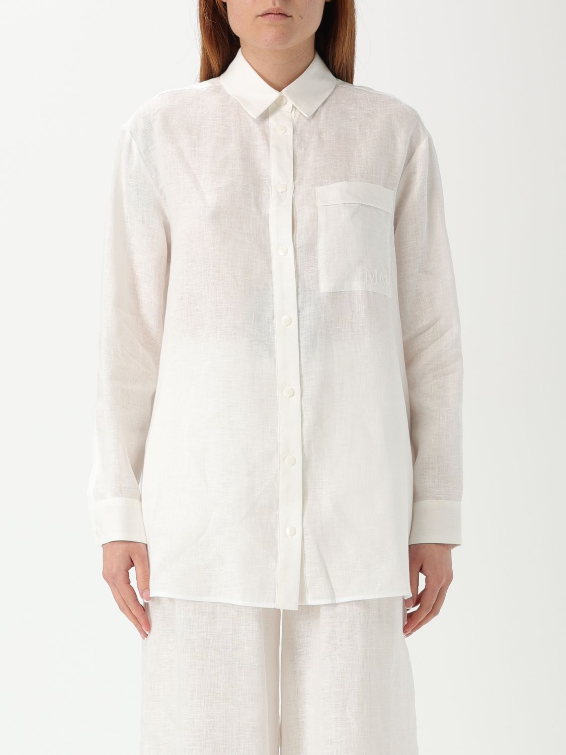 Mm Max Mara Blazer  Woman Color White