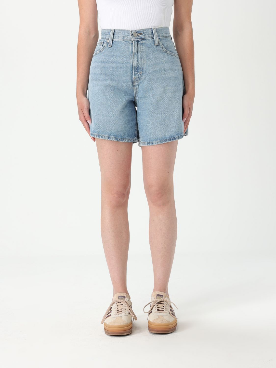 Levi's Short  Woman Color Blue