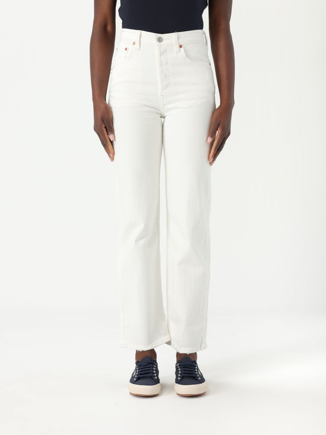 Levi's Jeans  Woman Color White