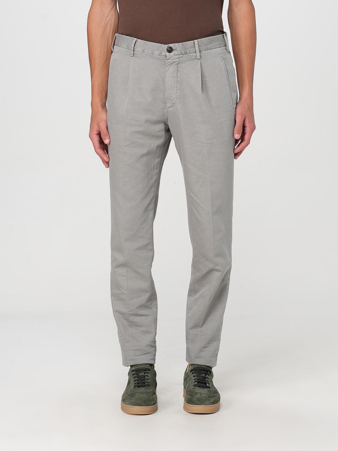 Incotex Pants Men Color Grey