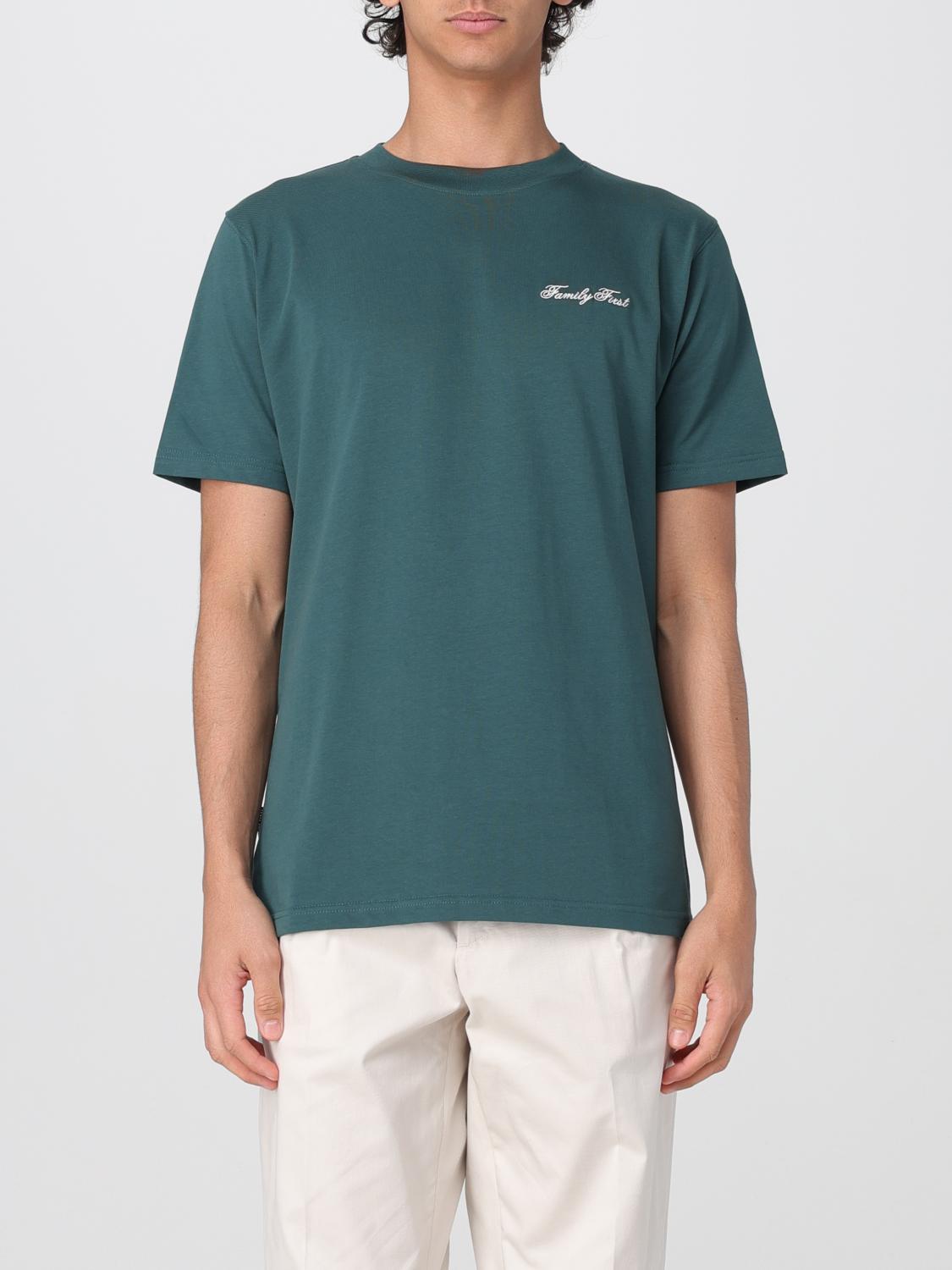 Family First Green Crewneck T-shirt