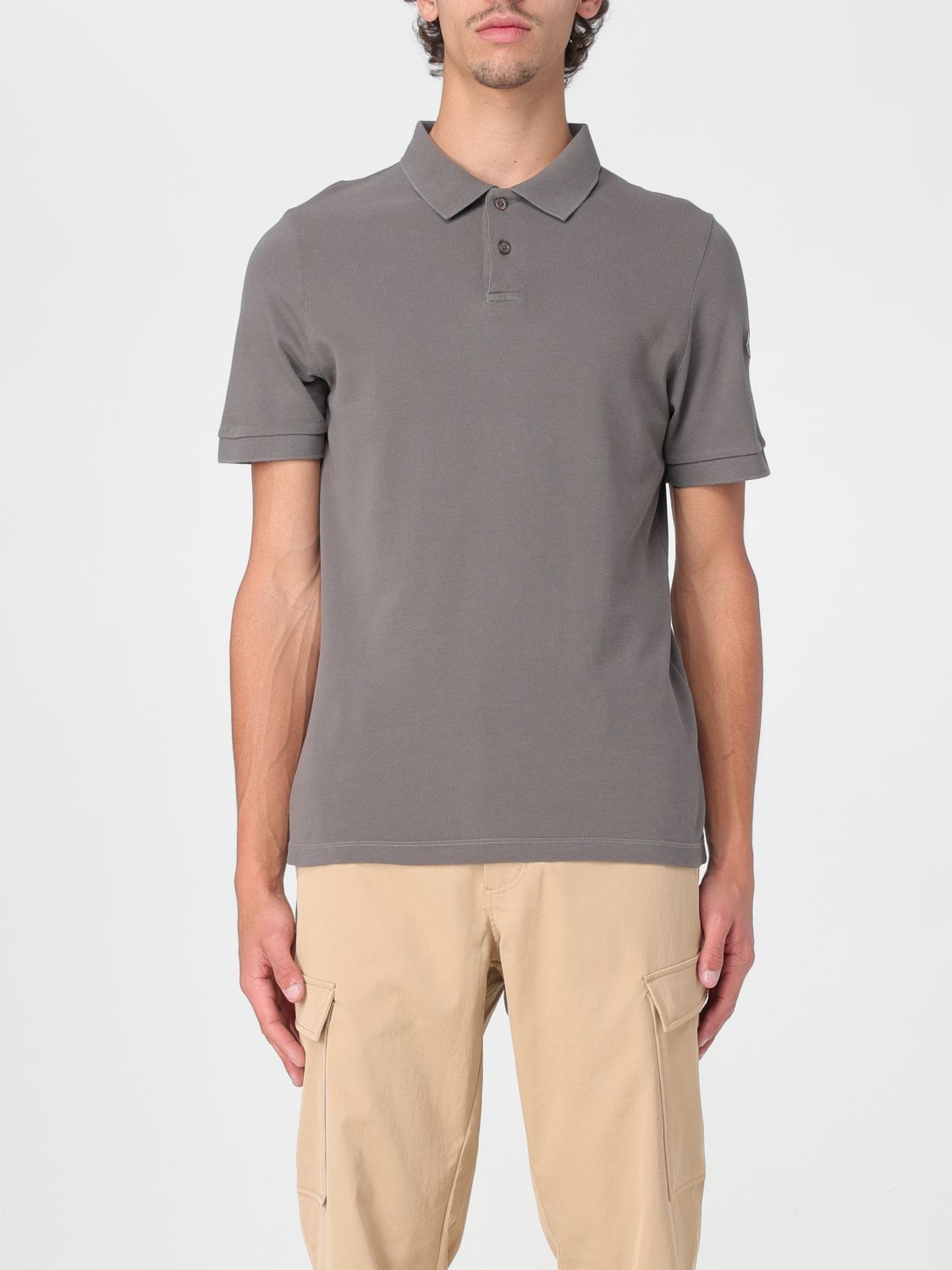 SAVE THE DUCK POLO SHIRT SAVE THE DUCK MEN COLOR GREY G89496020