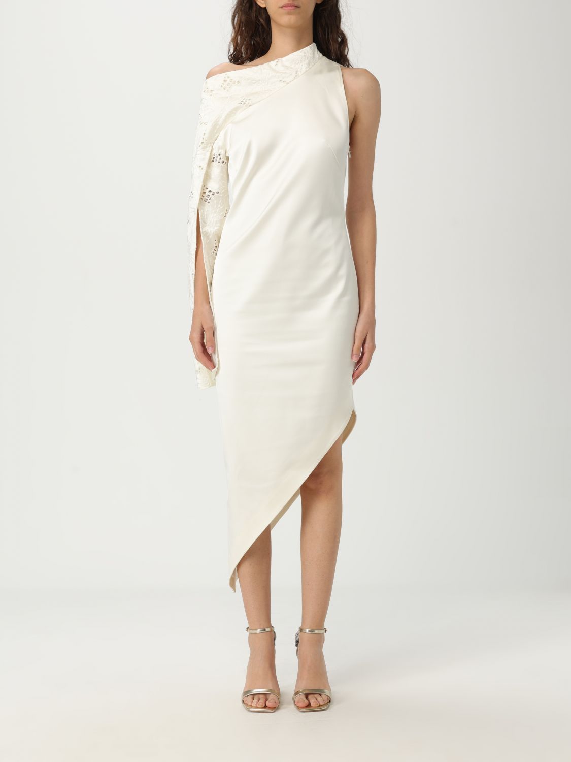 Genny One-shoulder Midi Dress