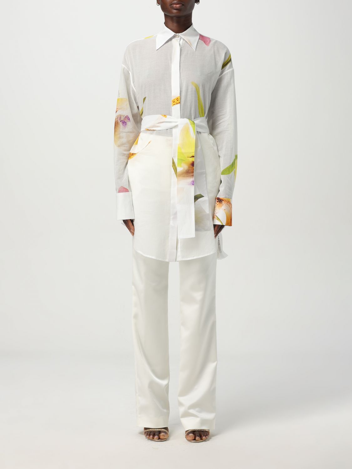 GENNY SHIRT GENNY WOMAN COLOR WHITE G89502001