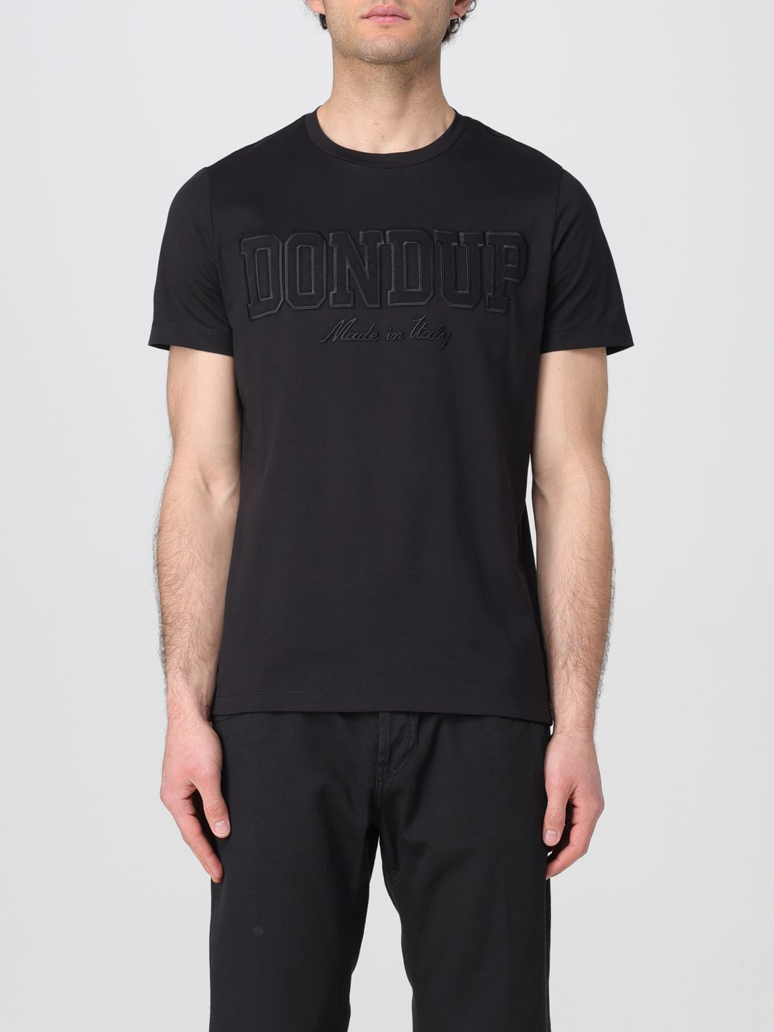 Dondup T-shirt Men Color Black In Black