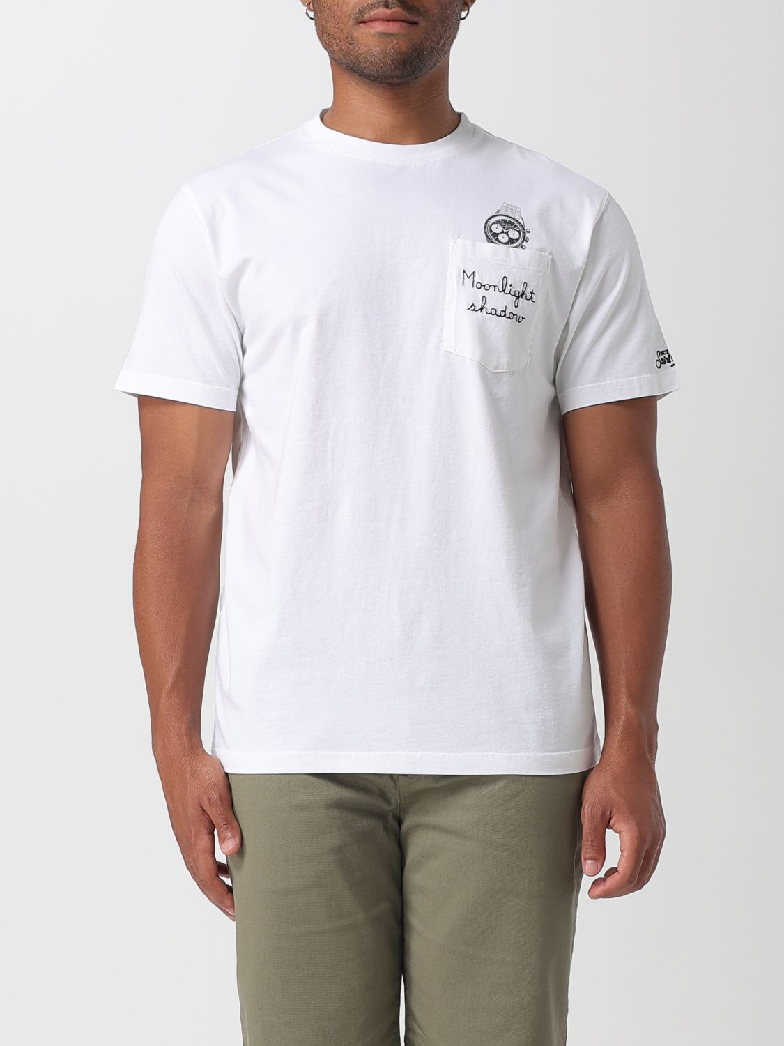Mc2 Saint Barth T-shirt  Men Color Multicolor In White