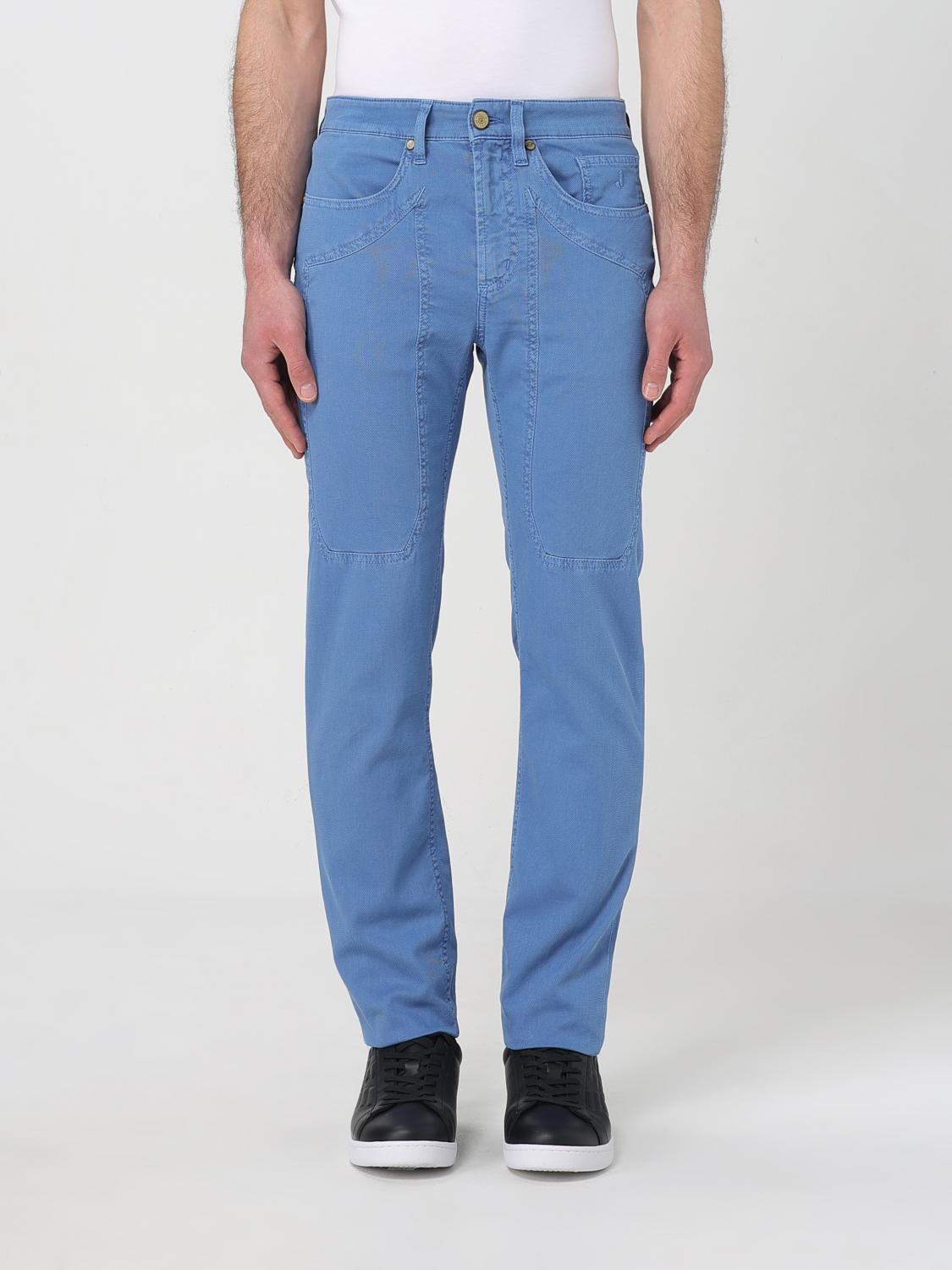 Jeckerson Pants  Men Color Gnawed Blue In Gnawed Blue