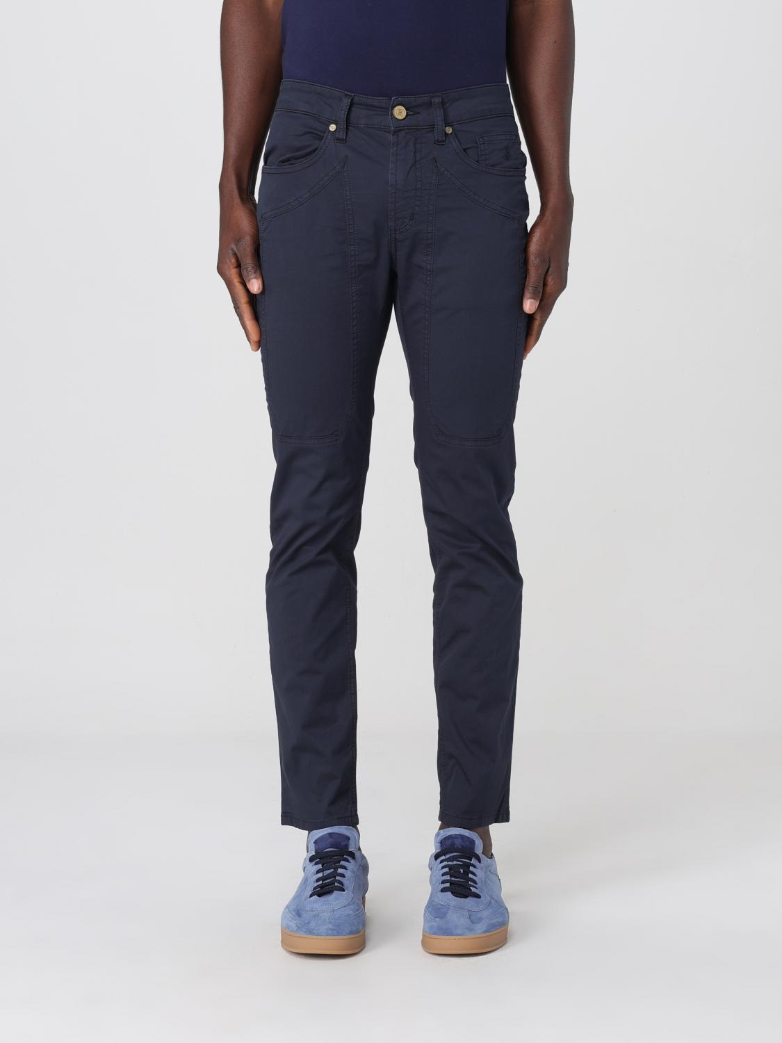 Jeckerson John 5 Tasche Toppa Slim Trousers In Blue