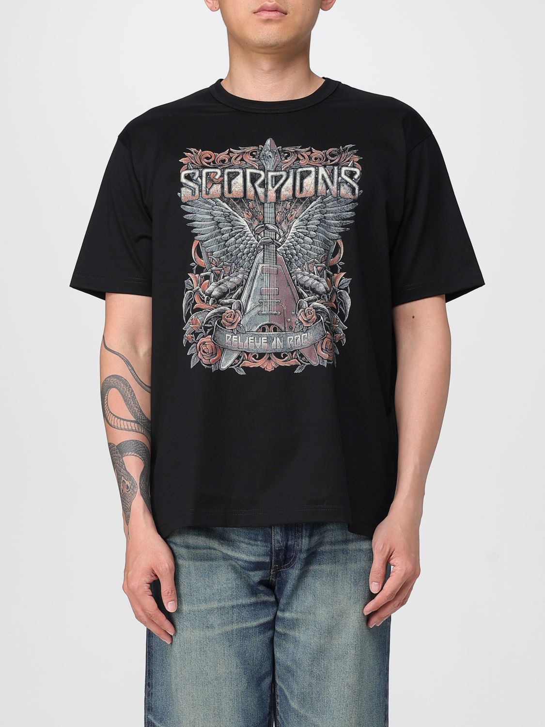 Junya Watanabe Men T-shirt Scorpions X Comme Des Garçons
