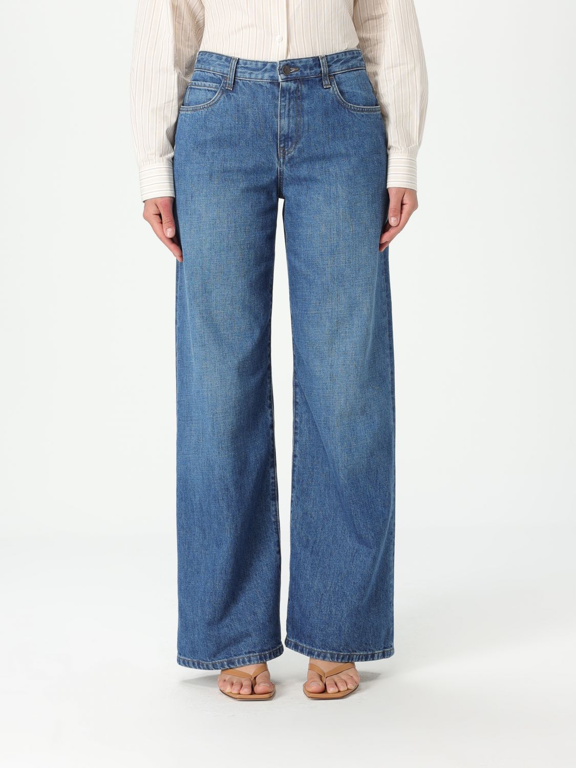 THE ROW JEANS THE ROW WOMAN COLOR BLUE G89794009
