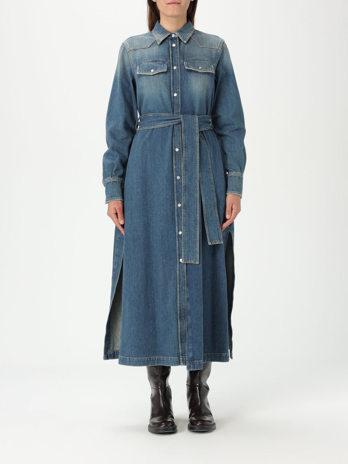 Golden Goose Dress  Woman Colour Blue