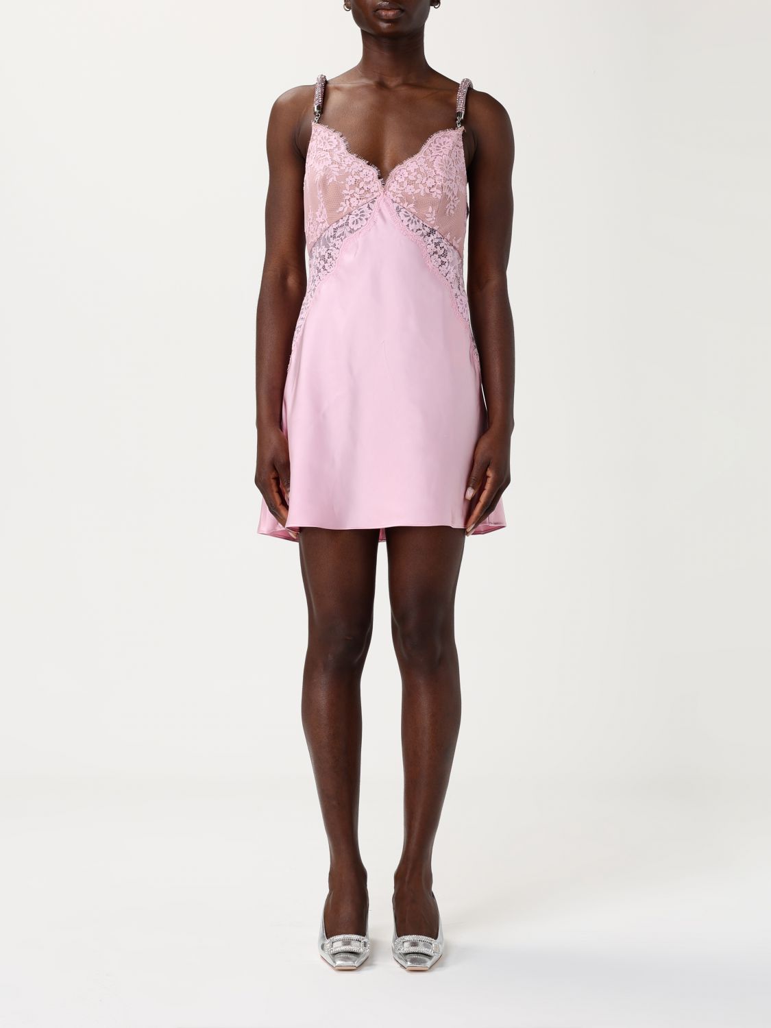 Self-portrait Dress  Woman Color Pink