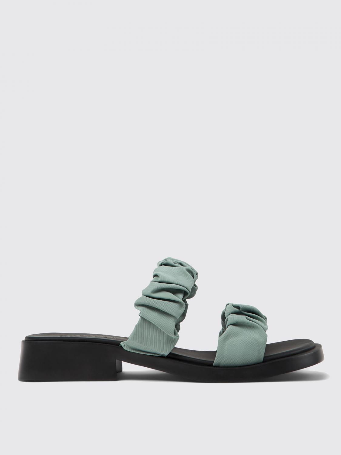 Camper Sandali Bassi  Donna Colore Verde
