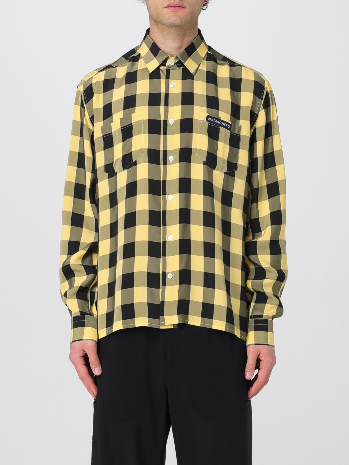 Namacheko Checkered Pattern Shirt Chest Pockets