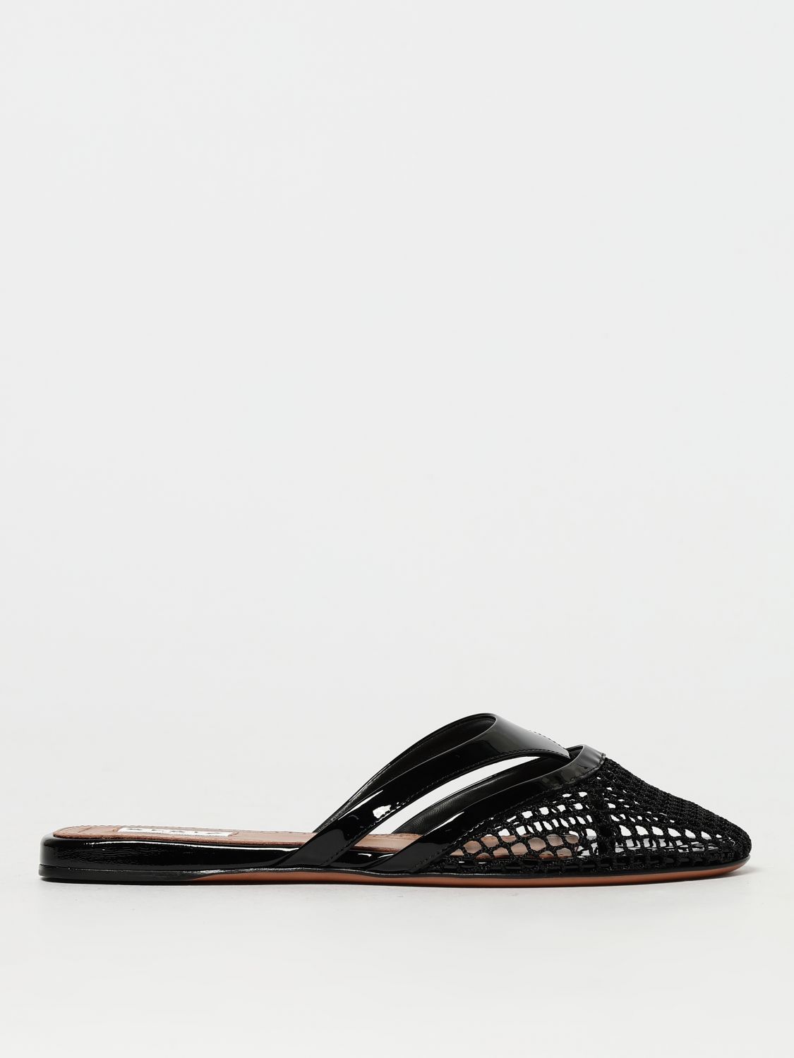 Alaïa Flat Sandals  Woman Color Black