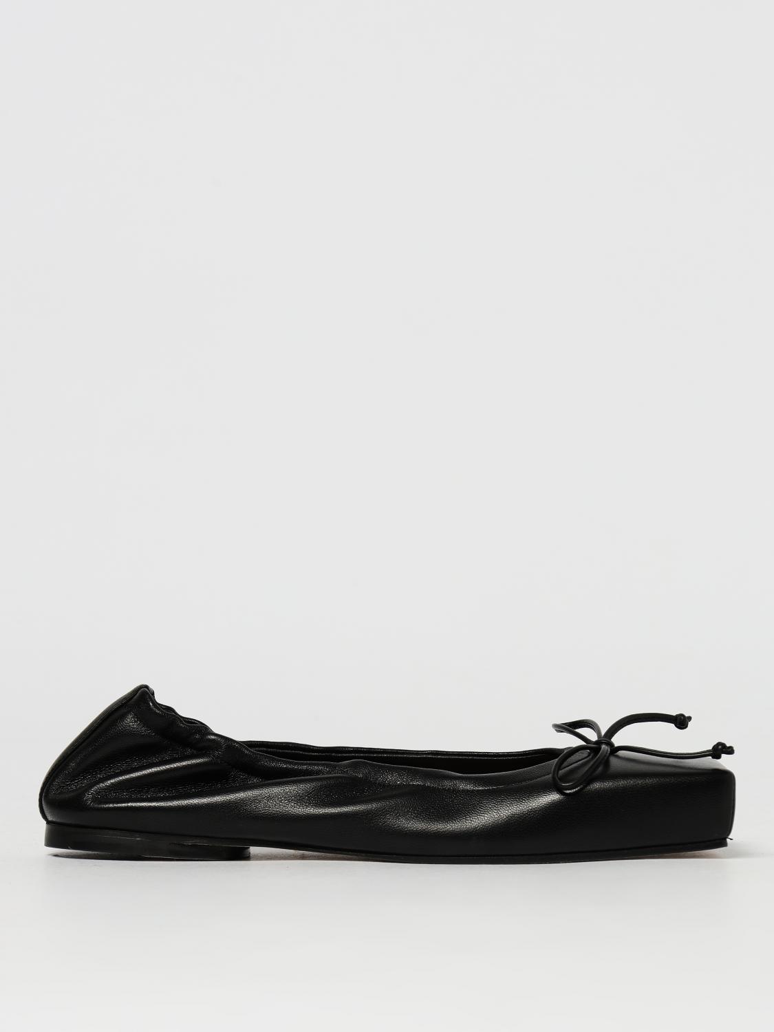 Jacquemus Flats In Black