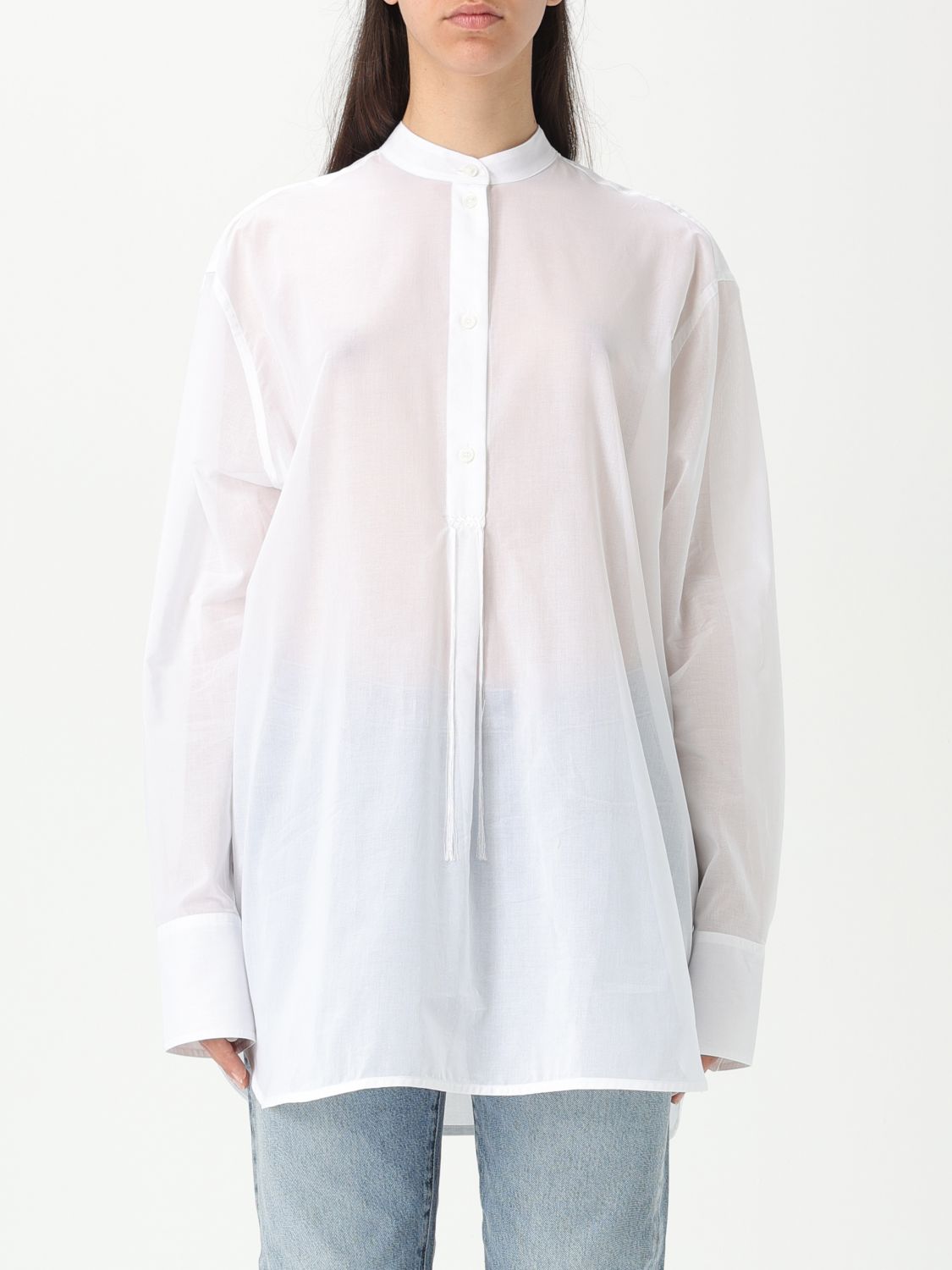 Shop Totême Shirt Toteme Woman Color White