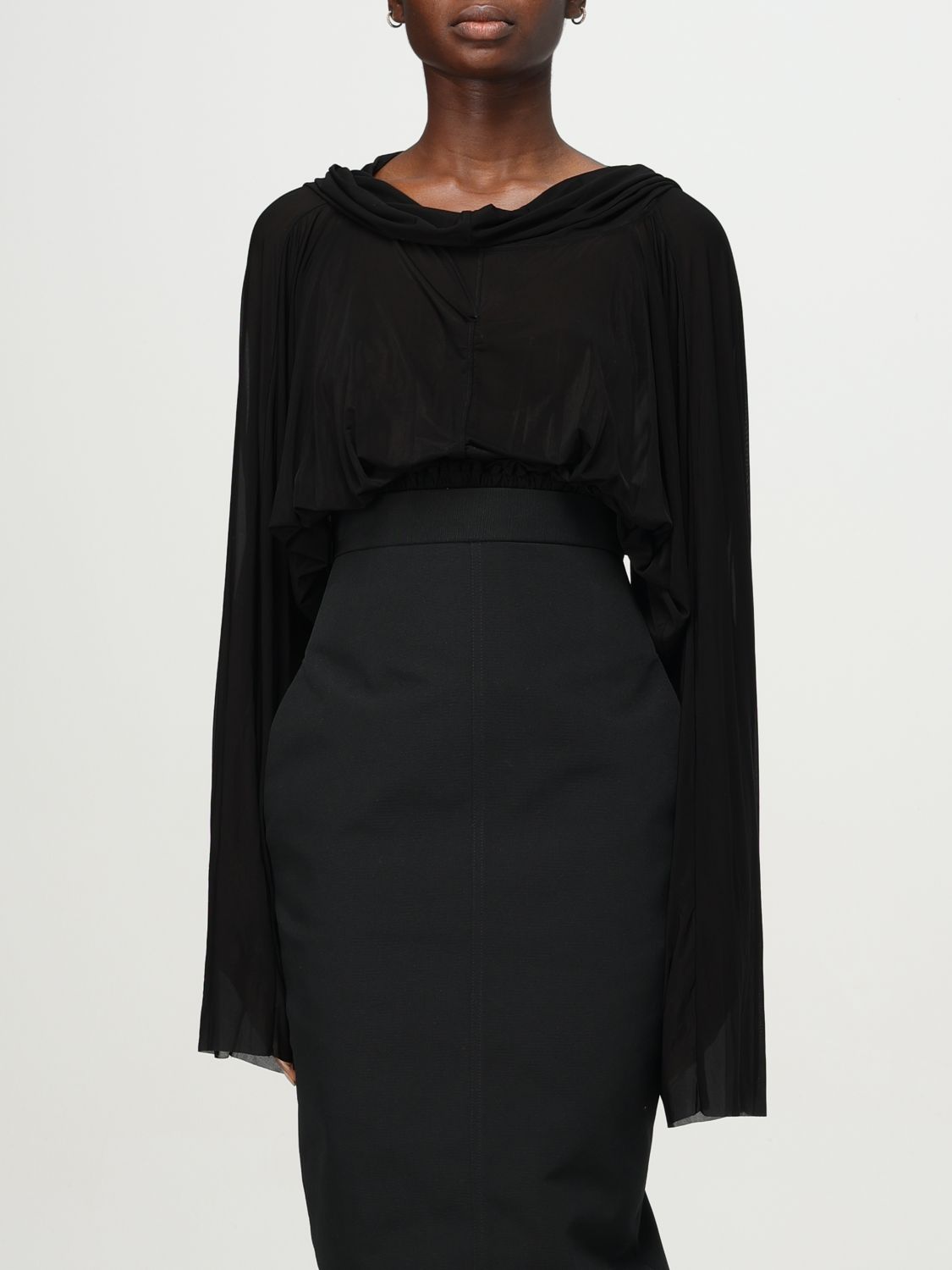 Rick Owens T-shirt  Woman Color Black