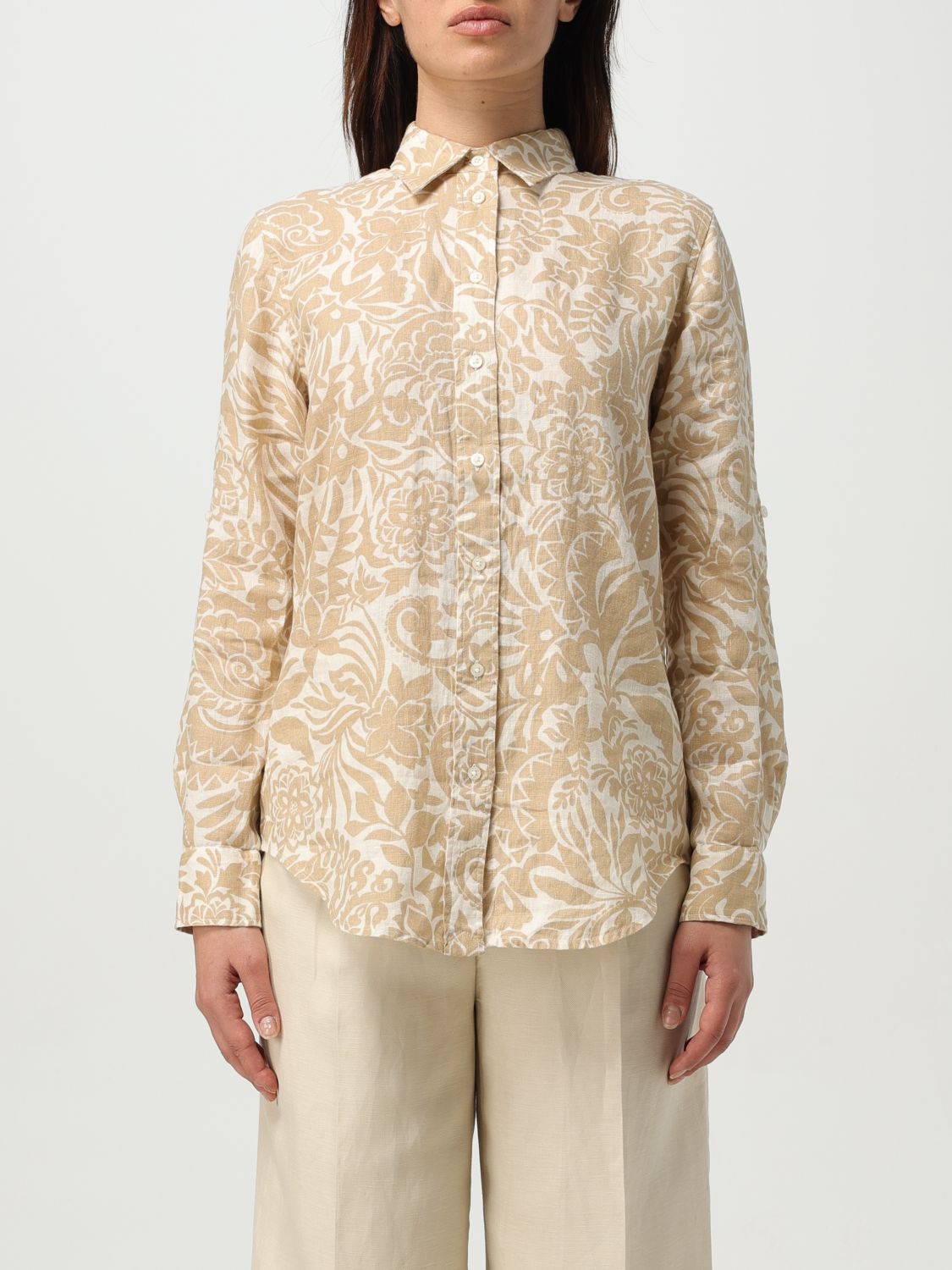 Shop Ralph Lauren Shirt Lauren Woman Color Multicolor