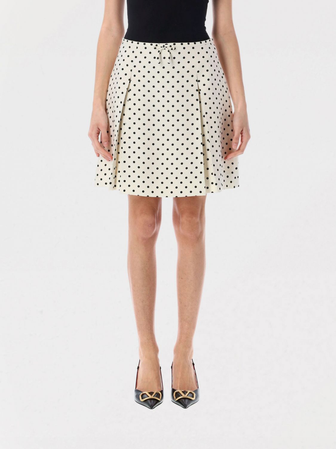 Shop Valentino Skirt Woman Color White