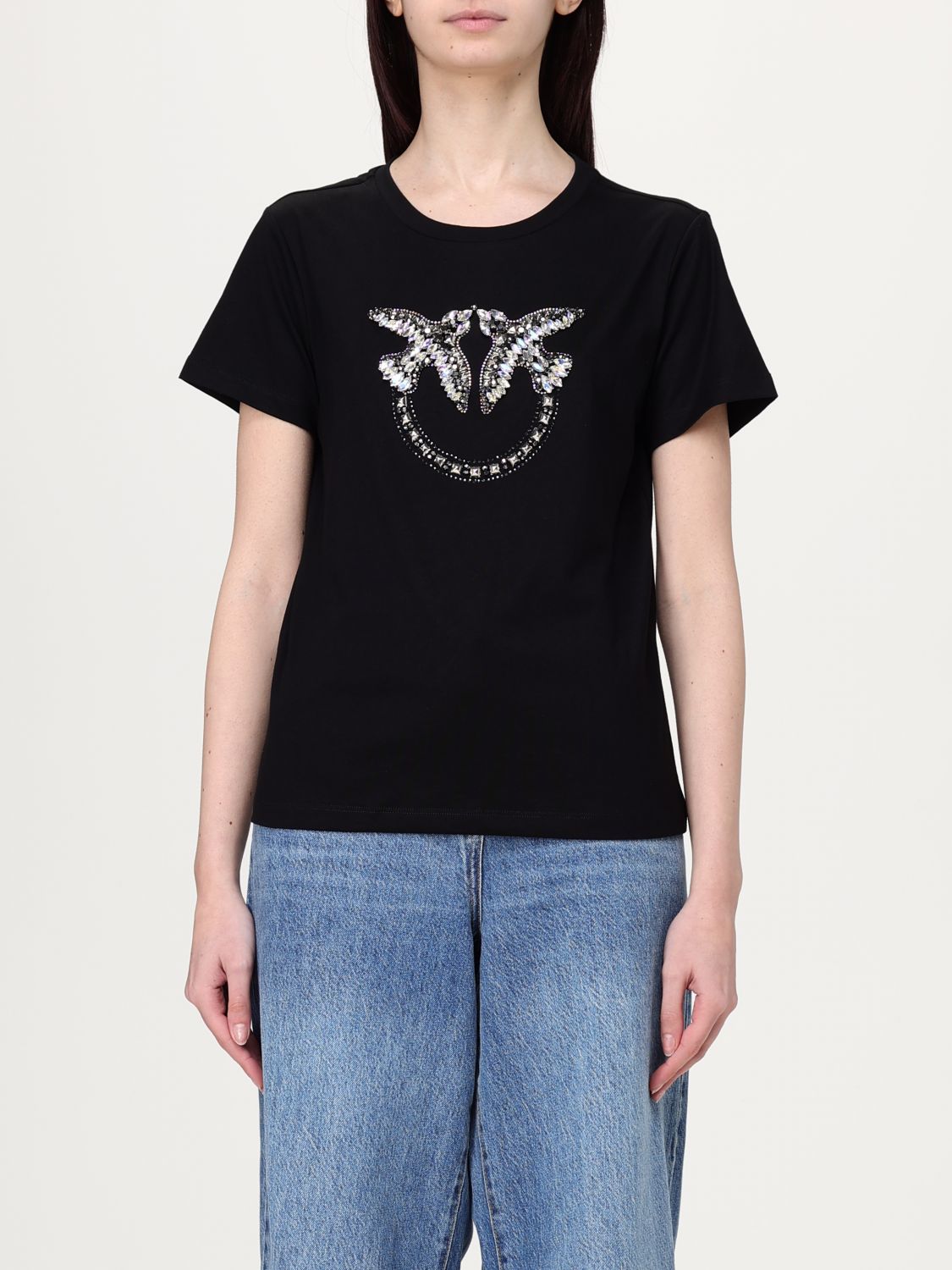 Pinko T-shirt  Woman Color Black 2