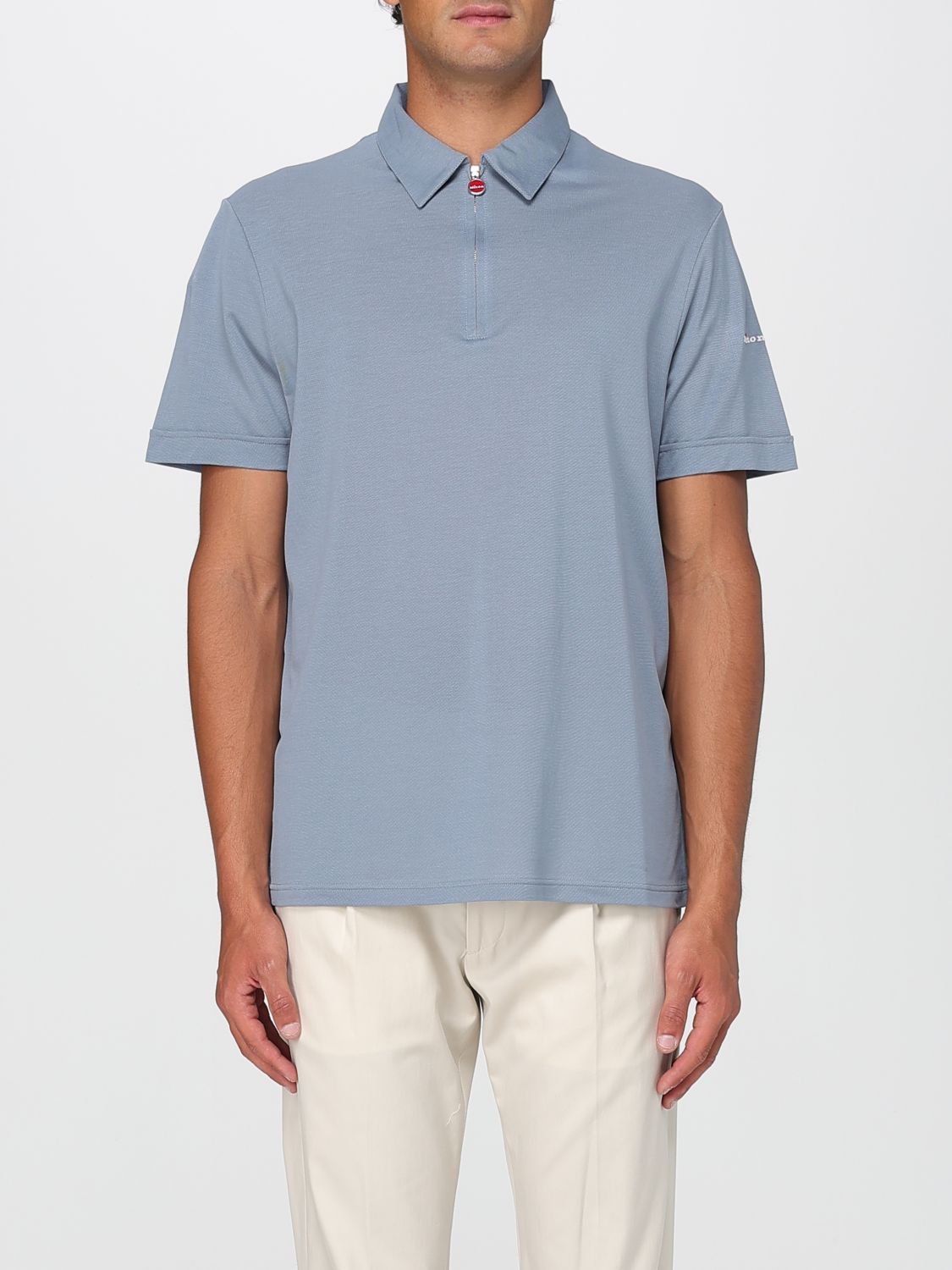 KITON POLO SHIRT KITON MEN COLOR AVION G90264031