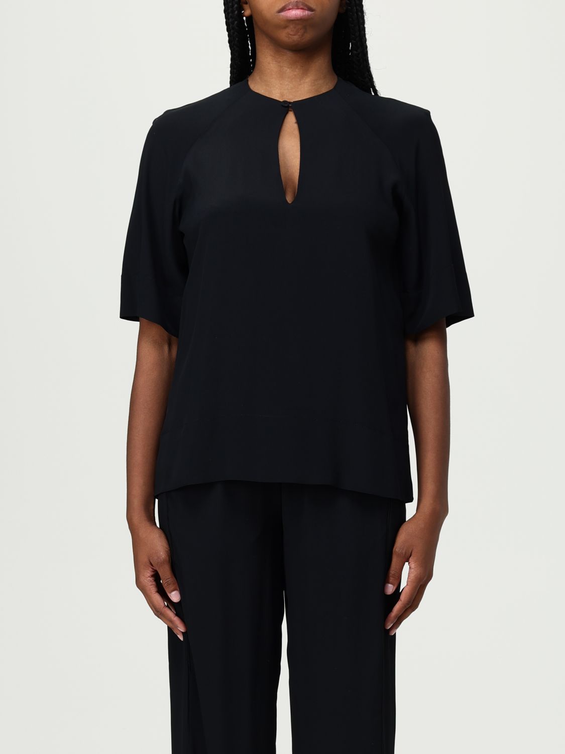 Shop Semicouture Shirt Woman Color Black