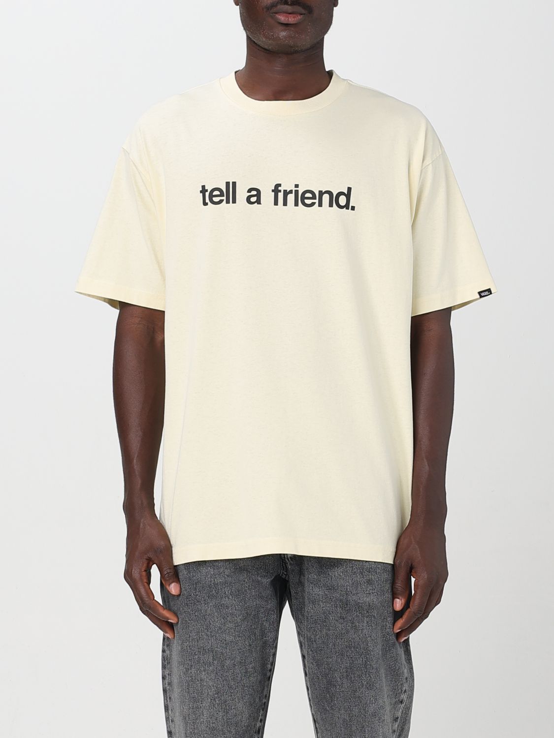 VANS T-SHIRT VANS MEN COLOR GREY G90319020
