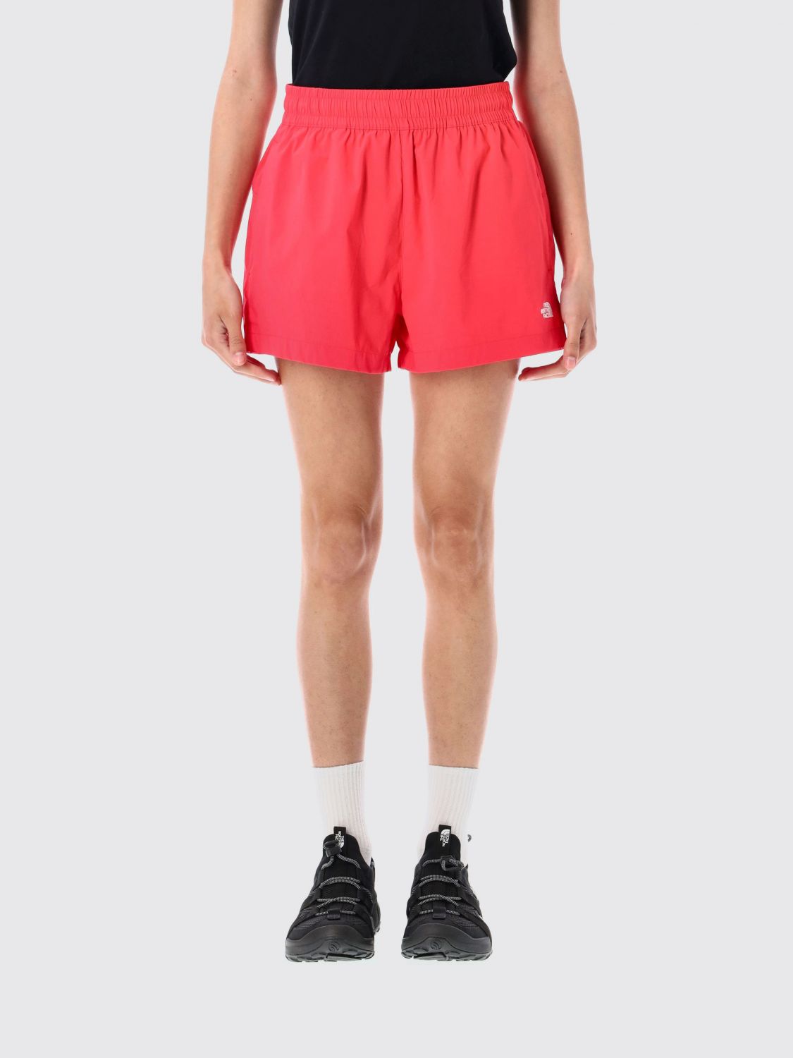 The North Face Fuchsia Logo Shorts