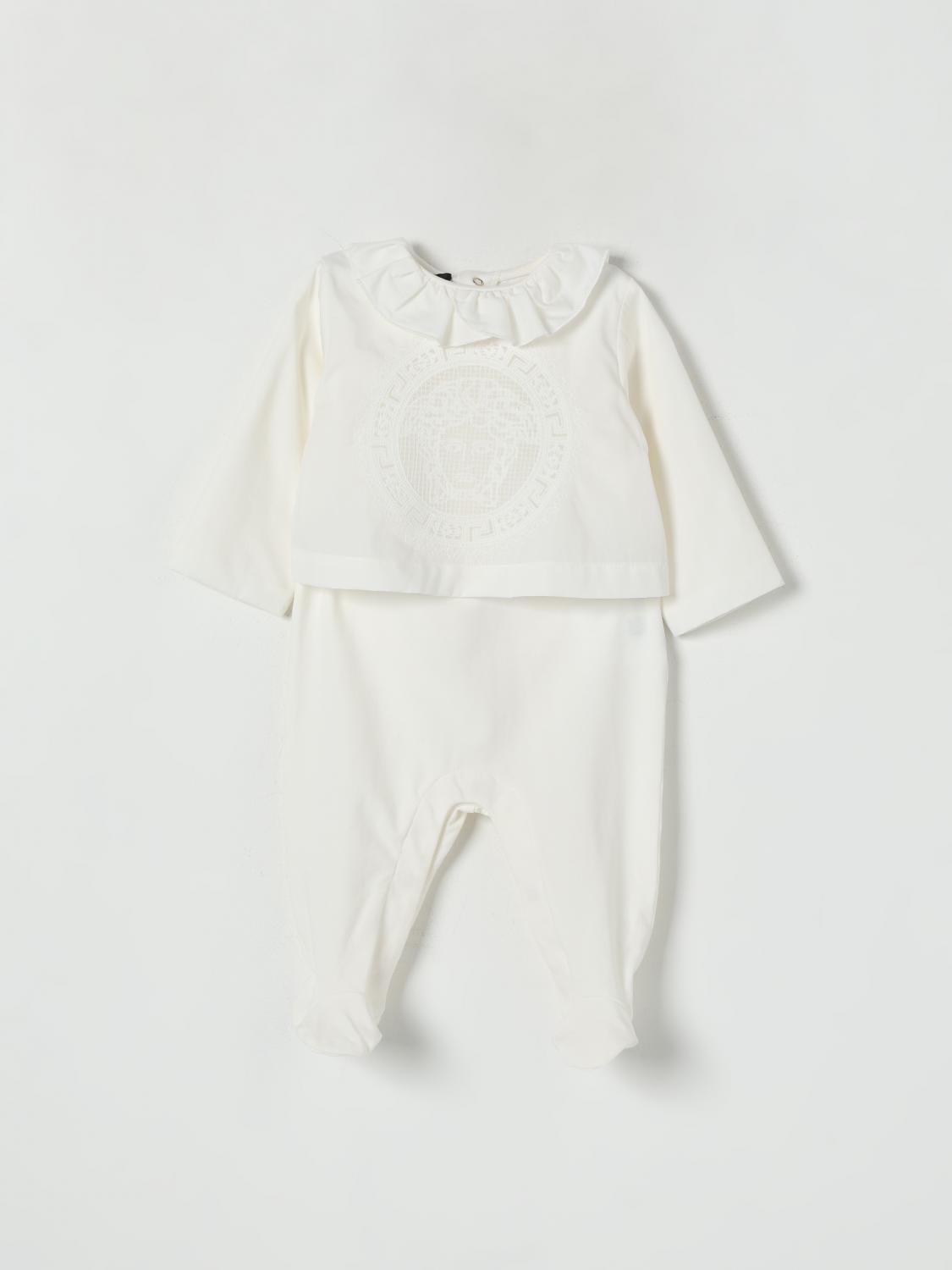 Versace Bodysuit Kids Color White
