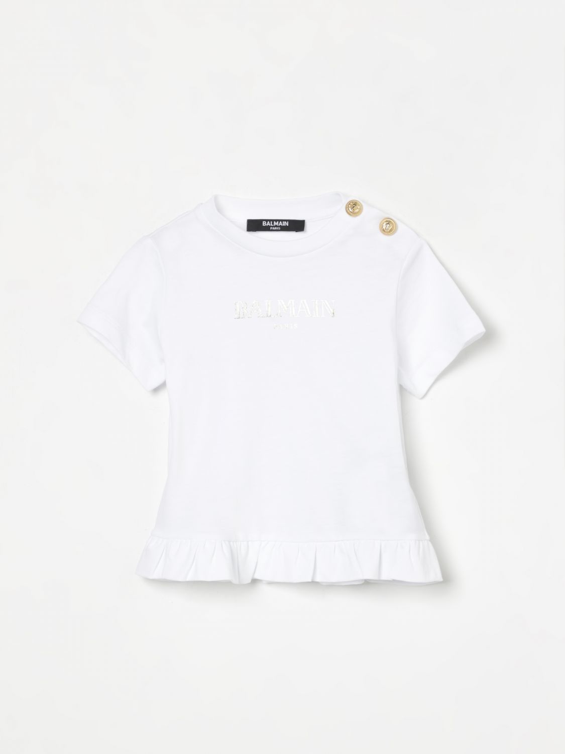 Balmain Babies' T-shirt  Kids Colour Gold