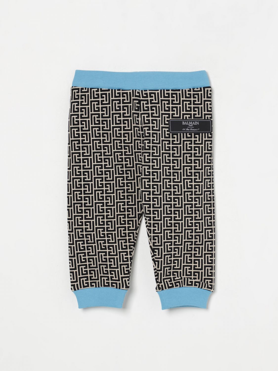 Balmain Babies' Pants  Kids Color Black