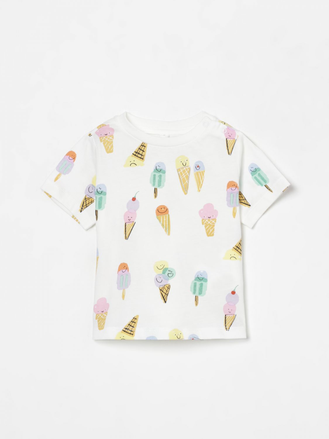 Stella Mccartney Babies' T-shirt  Kids Kids Color Yellow Cream