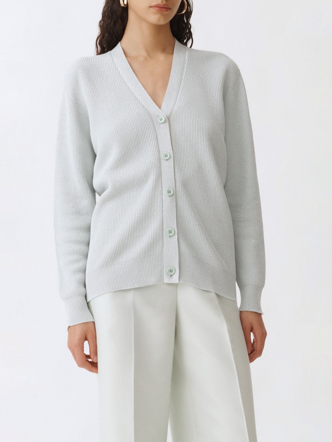 Fabiana Filippi Sweater Woman Color Green In Green