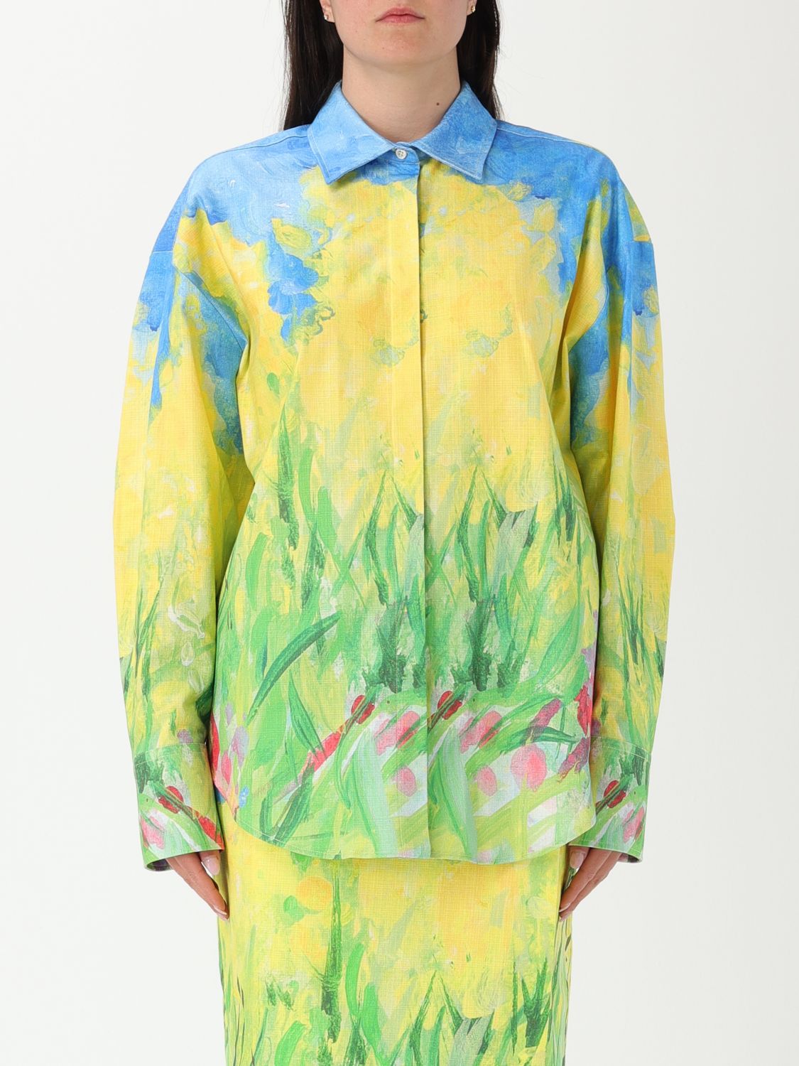 Msgm Shirt  Woman Color Multicolor