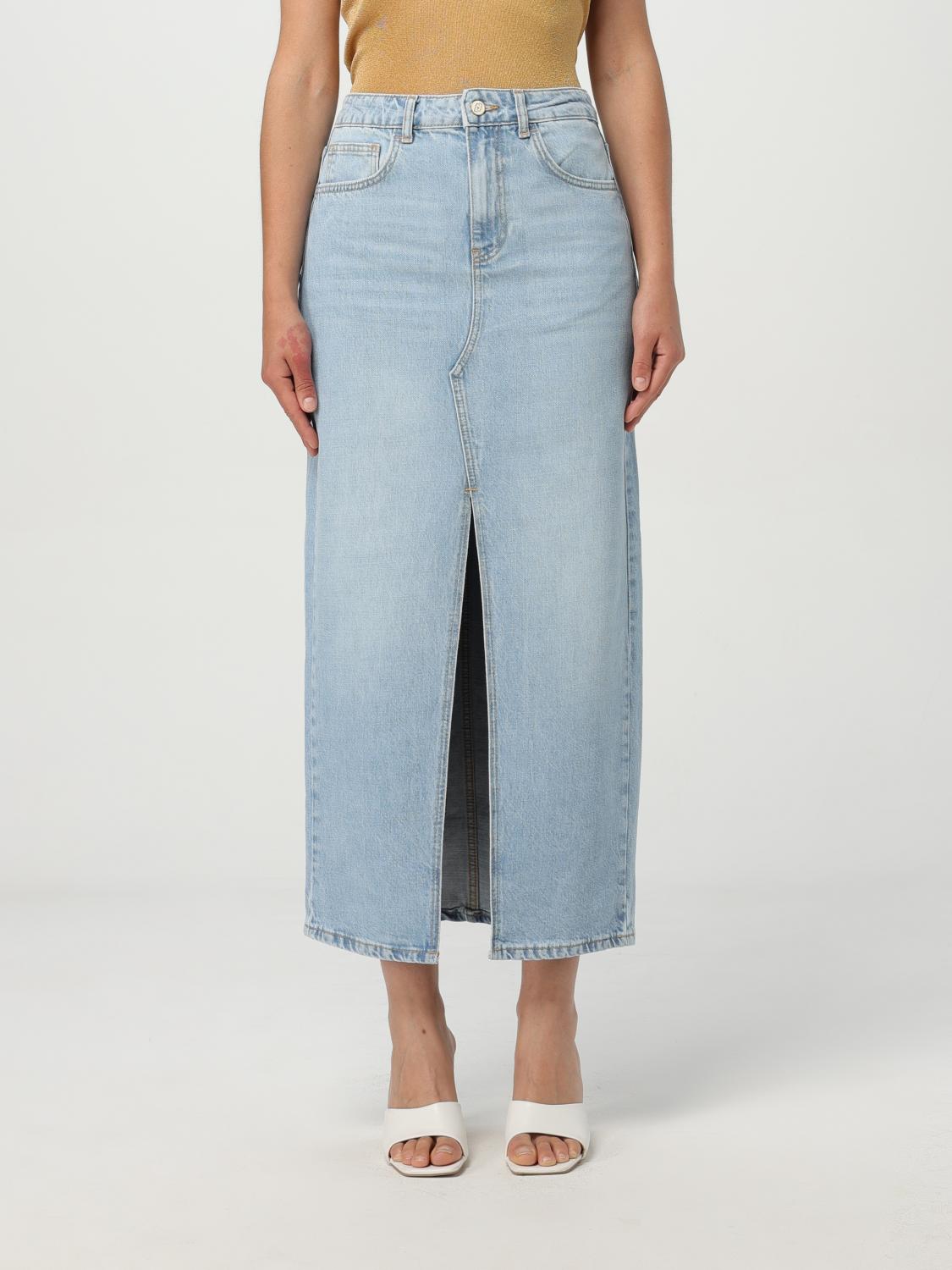 Liu Jo Damen Denim Skirt Woman Color